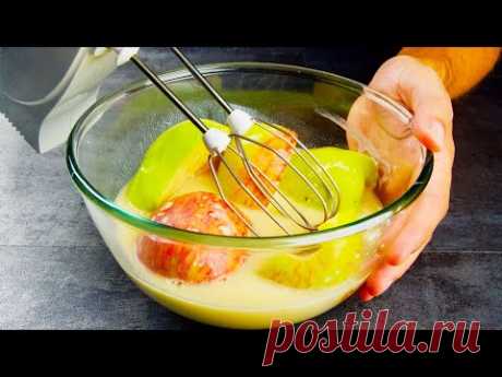 Просто смешайте яблоки с тестом!.. Вот, что я буду готовить всю осень! Вкусно, как в раю!