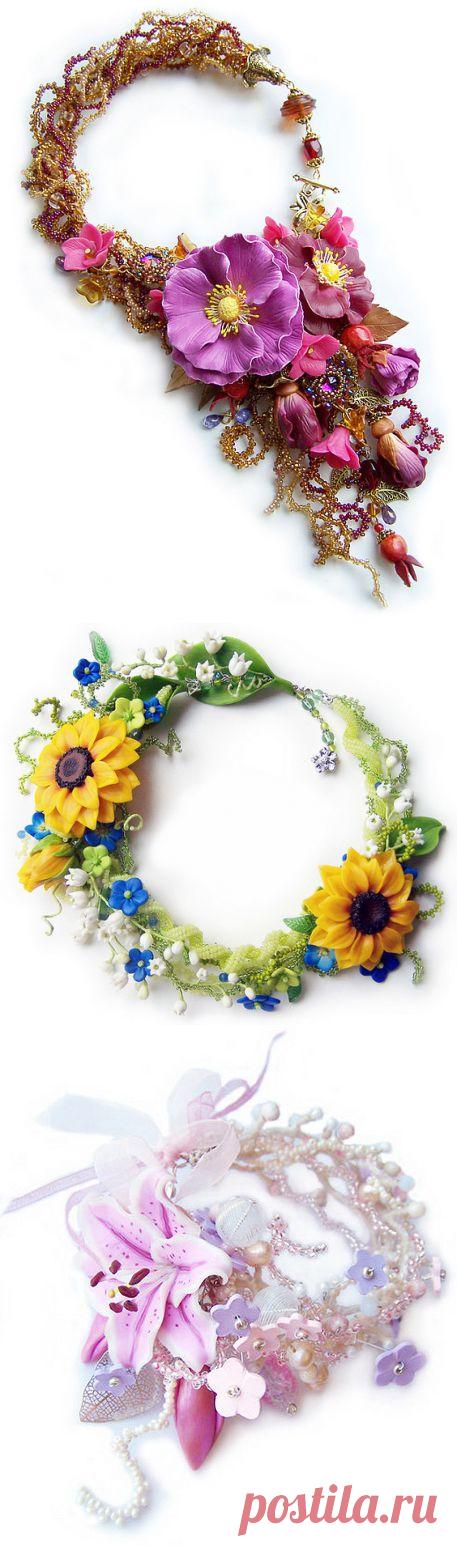 Очаровательные украшения от Юлии Галущак (Yuliya Galushchak)