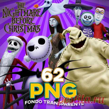 62 imágenes PNG fondo transparente de El extraño mundo de Jack | PNG Webblog