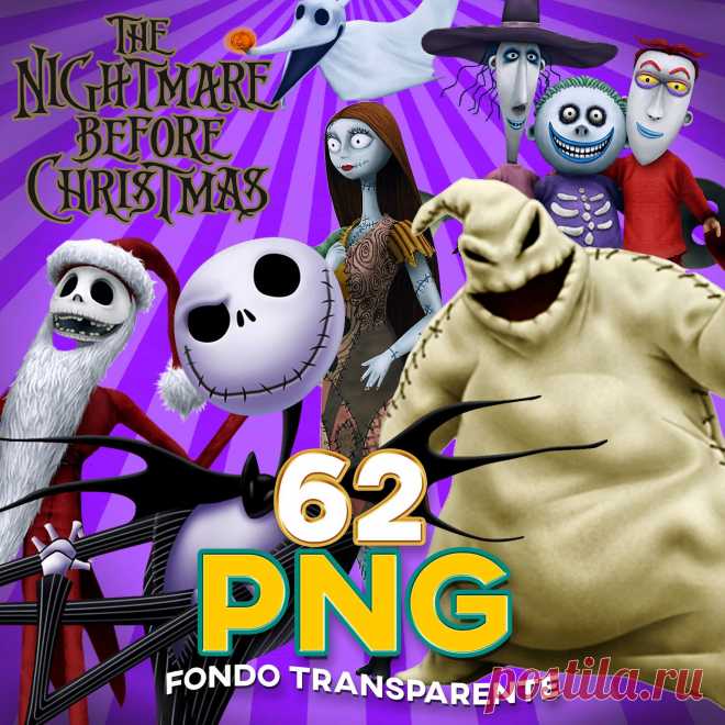 62 imágenes PNG fondo transparente de El extraño mundo de Jack | PNG Webblog