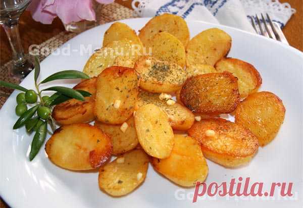 КАРТОШКА ЗАПЕЧЕННАЯ В ДУХОВКЕ - рецепт с пошаговыми фото