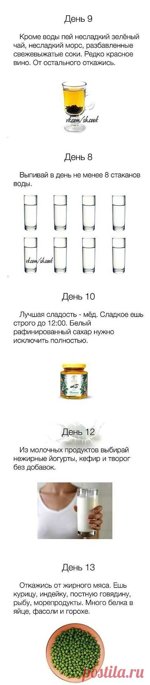 Переход на здоровое питание.