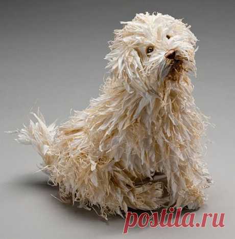 Американские звери из папье-маше - Ручные звери. Животные своими руками.