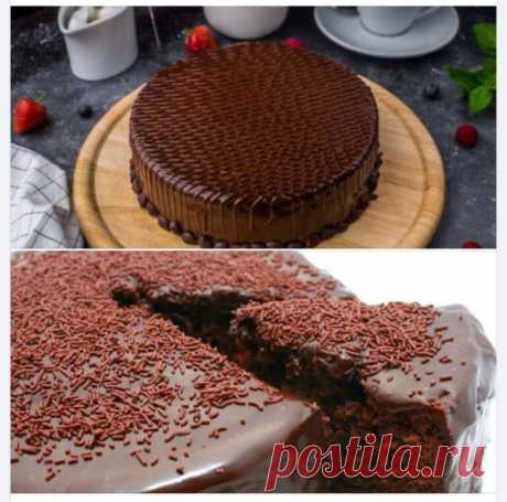 🍰🍰🍰Простой шоколадный торт: быстро и вкусно