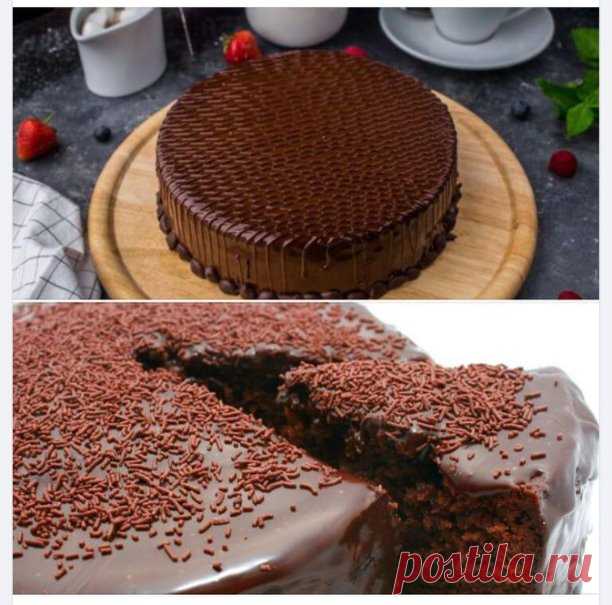 🍰🍰🍰Простой шоколадный торт: быстро и вкусно
