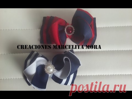 Moño Escolar Boutique Elegante-DIY-Bow Boutique Ribbon