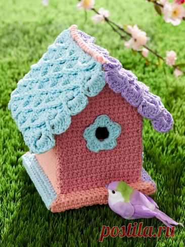 Пряжа-Бомбили Скворечник | Пряжа | Бесплатно Вязание Узоров | Crochet Patterns | Yarnspirations