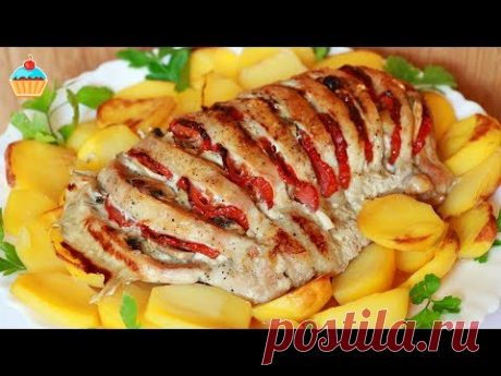Ну, оОчень вкусная - Запеченнaя свинина "Мясная Книжка"!