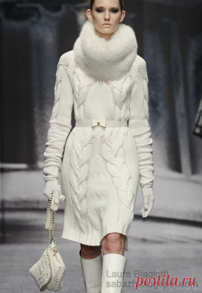 СТИЛЬНОЕ ВЯЗАНИЕ: Knitting dress 2013. Вязаные платья - вдохновляемся!