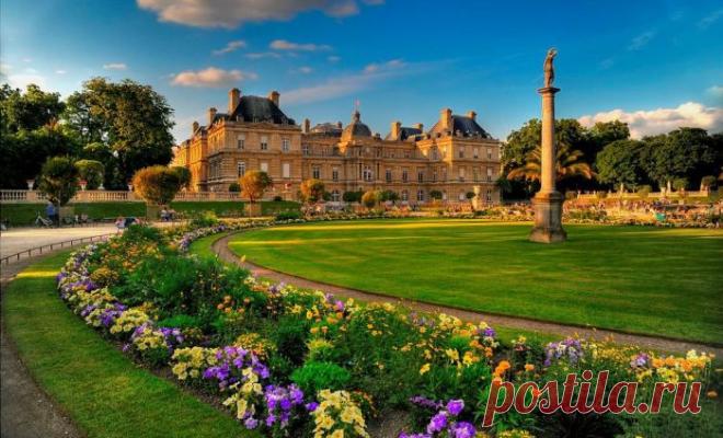 Красивейшие сады и парки столицы Франции