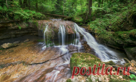 Пороги реки Мезмайка, Апшеронский район Краснодарского края. - Путешествуем вместе