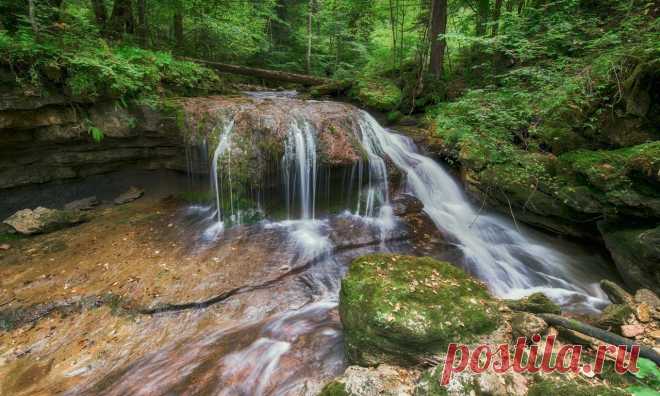 Пороги реки Мезмайка, Апшеронский район Краснодарского края. - Путешествуем вместе