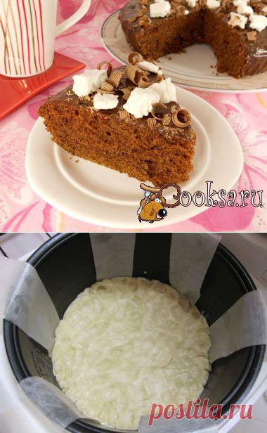 Влажный шоколадный пирог без яиц в мультиварке рецепт с