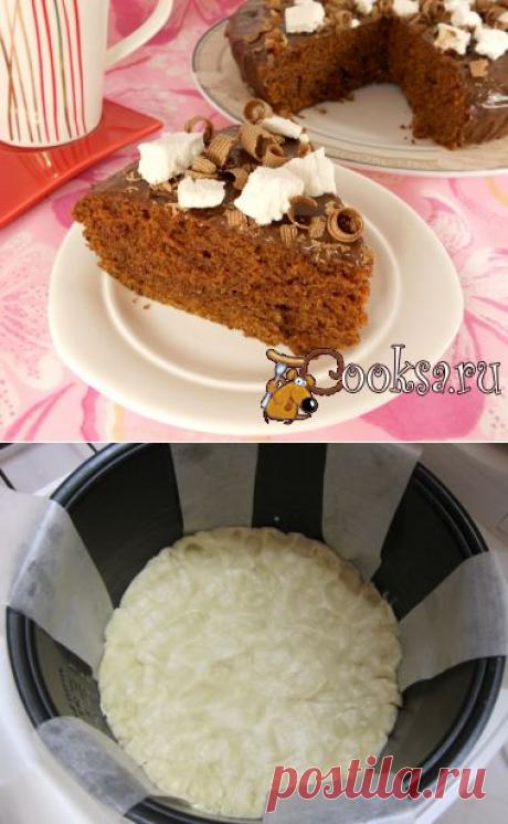 Влажный шоколадный пирог без яиц в мультиварке рецепт с