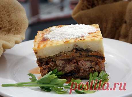 Мусака из баклажана по-гречески