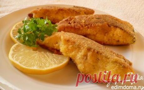 Карп жареный пикантный | Кулинарные рецепты от «Едим дома!»