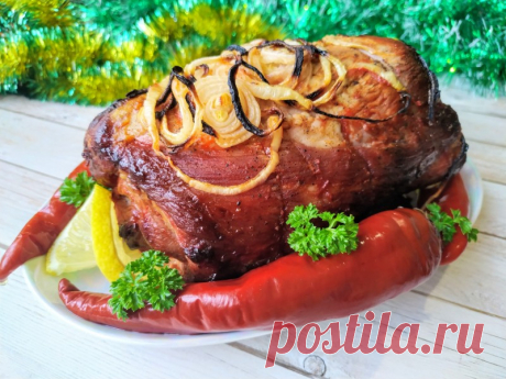 Мясо в духовке или любимый мясной рулет на праздничный стол (это несложно)! В продолжение темы праздничных рецептов, хочу обратить вашевнимание на этот рецепт мяса в духовке. Покажу вам как запечь мясо в духовке
одним большим куском с начинкой, чтобы получилось вкусно и празднично!Ингредиенты:Свинина (ошеек) -
1,3 кгВетчина - 200 гКрасный болгарский
перец - 1...