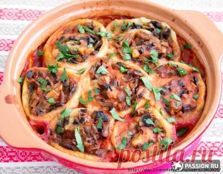 Постные картофельные рулетики с грибами - постимся вкусно, сытно, с удовольствием