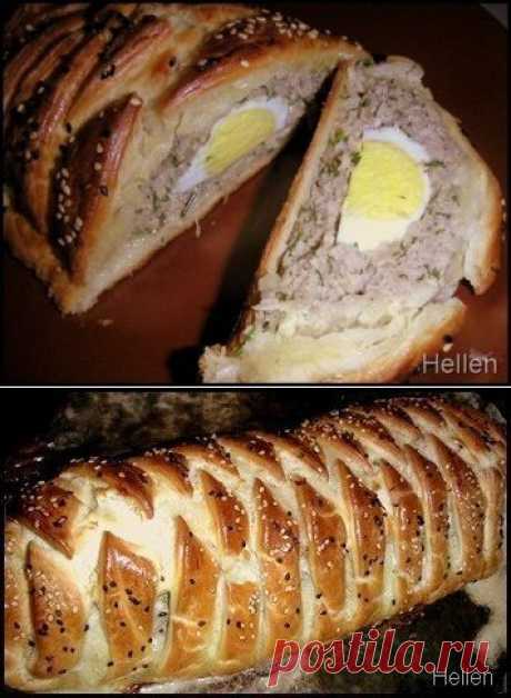Как приготовить мясной рулет с яйцом - рецепт, ингридиенты и фотографии