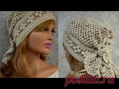 Bandana Tejida a Crochet Bandana Turca Tejida Turbante