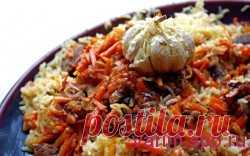 Рецепт плов с сушеным мясом