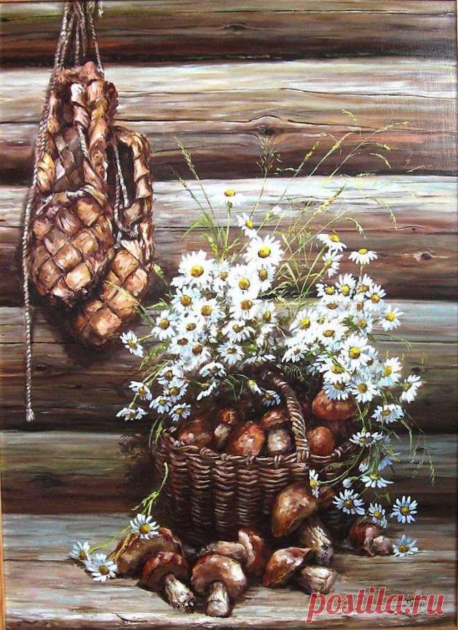 Художник Михаил Щрилёв. Русское..
