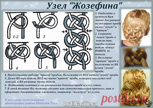 СХЕМЫ ПЛЕТЕНИЯ ПОТРЯСАЮЩИХ КОС!