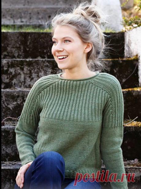 Описание интересного джемпера. | Вяжем дома с Татьяной | Яндекс Дзен