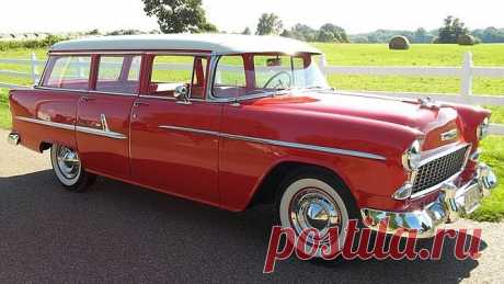 1955 Chevrolet Bel Air Station Wagon 265 CI, Automatic presented as lot T236 at Dallas, TX 2015 - image8
