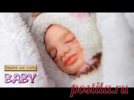 Полимерная глина - МАЛЫШ (Скульптинг лица) / Polymer clay BABY (Face Sculpting) - YouTube