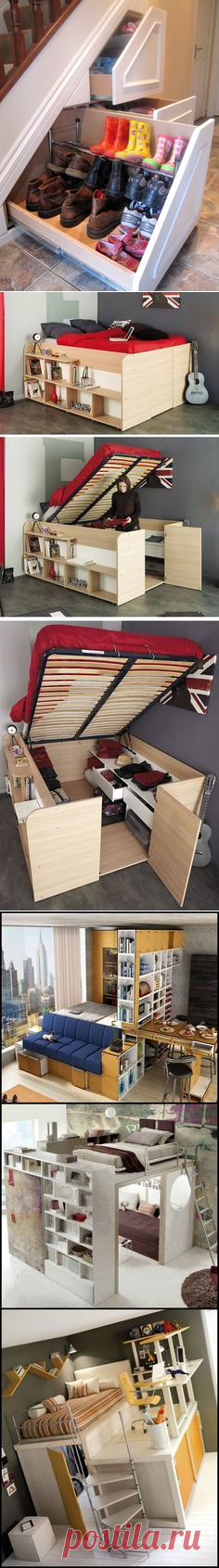 (243) A Full Closet Is Hidden Under This Bed