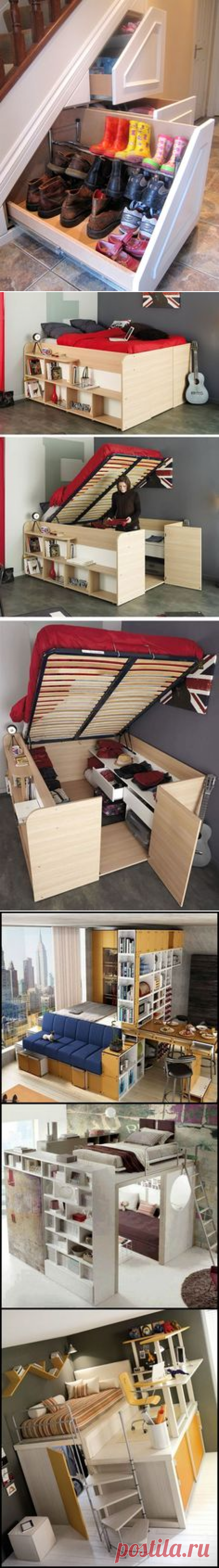 (243) A Full Closet Is Hidden Under This Bed