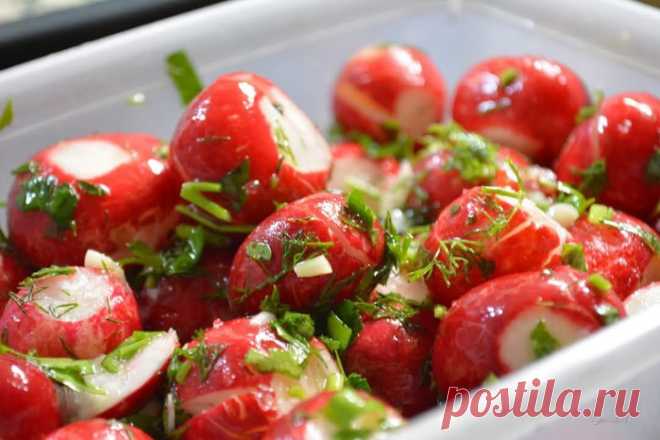 Маринованная редиска - ароматная закуска