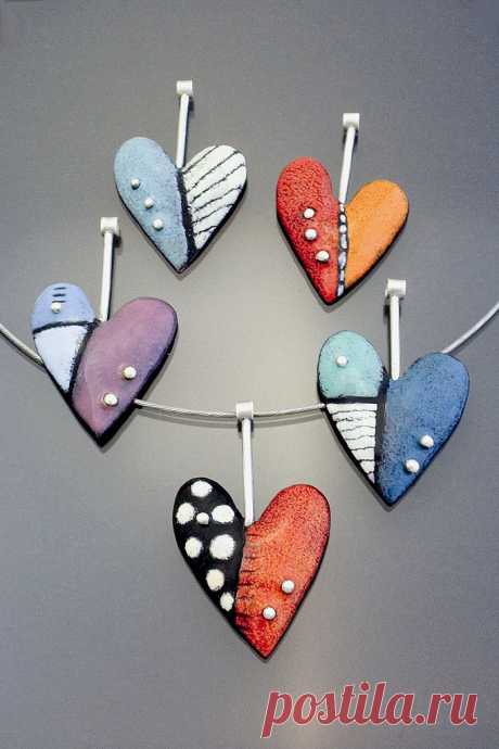 Funky Heart Pendants | Flickr - Photo Sharing!