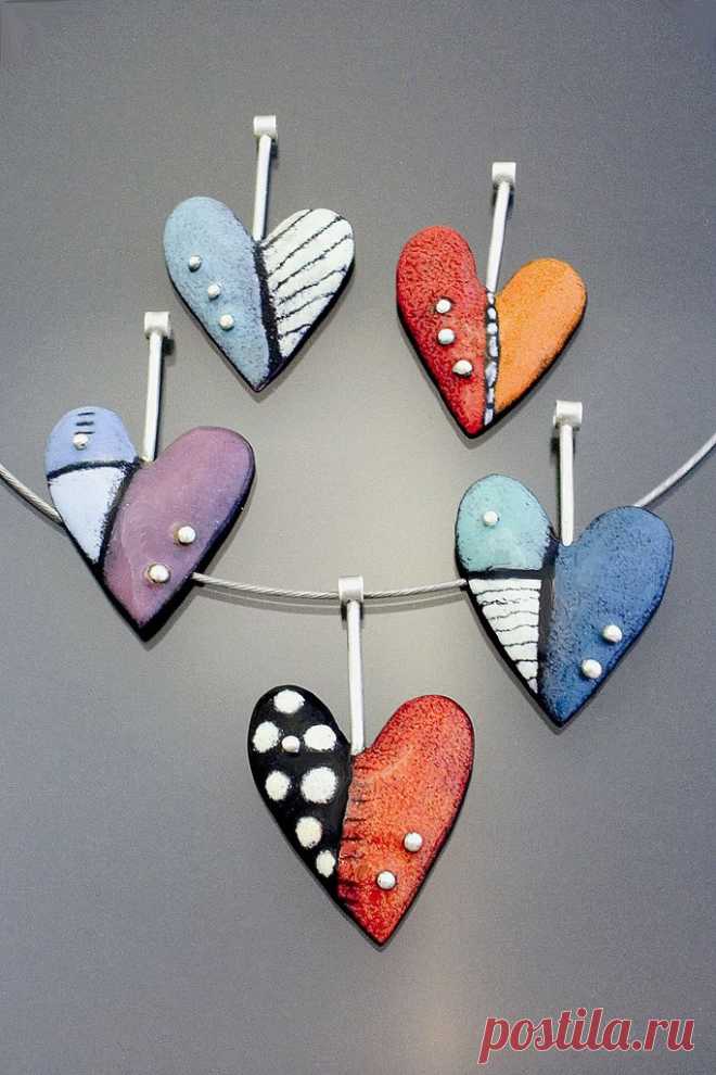 Funky Heart Pendants | Flickr - Photo Sharing!