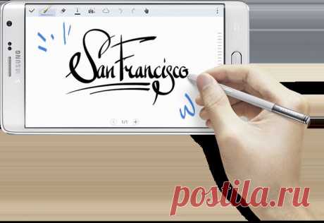 Смартфон с изогнутым экраном Samsung Galaxy Note Edge