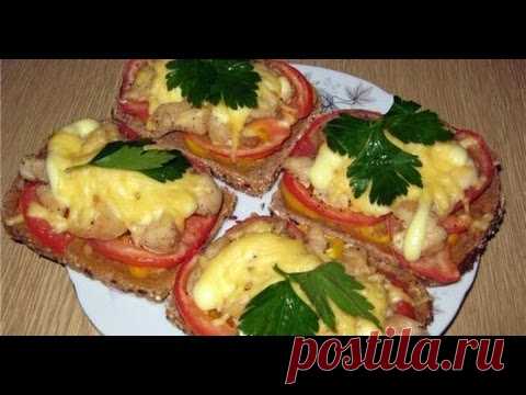 Горячие бутерброды в микроволновке