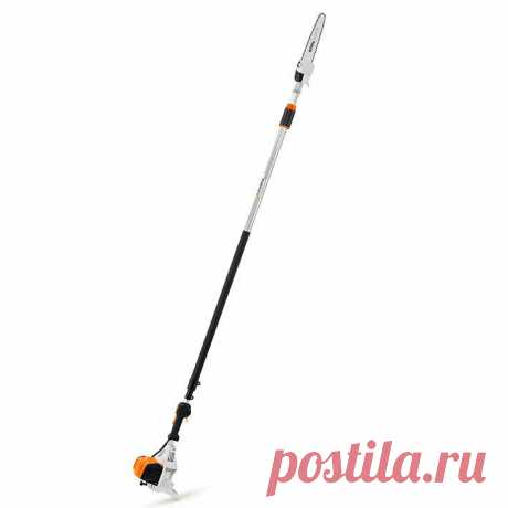 Высоторез Stihl HT 103. Очень удобный высоторез HT 103 дает возможность легко и обрезать ветви на высоте до 4 м. Этот новый компактный инструмент STIHL оснащен двигателем STIHL 4-MIX и пусковым устройством STIHL ErgoStart (E). Шток HT 103 легко разбирается на части для компактной транспортировки и удобного хранения. Полные технические характеристики смотрите на сайте.