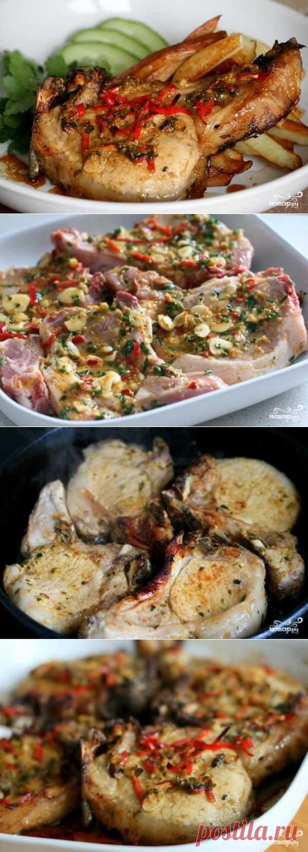 Oтбивная на косточке - пошаговый кулинарный рецепт на Повар.ру