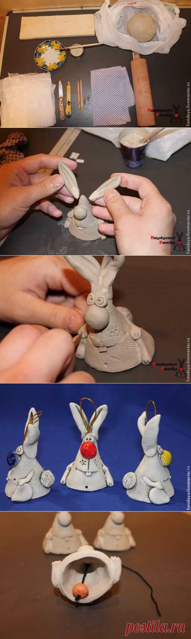 Мастер - класс по созданию зайца - Ярмарка Мастеров - ручная работа, handmade