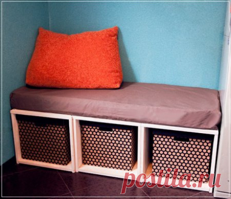 Делаем маленький диванчик на балкон своими руками: чертеж, фото