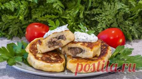 Картофельные зразы с мясным фаршем и грибами – пошаговый рецепт с фотографиями