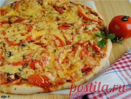 ✓ Вкусняшки! - Recept-dnja.blogspot.com: ПИЦЦА С КУРИЦЕЙ И ГРИБАМИ