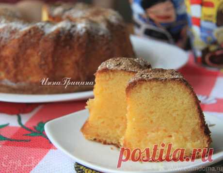 Бразильский кукурузный пирог с сыром (Bolo de Fubá Cremoso) | Официальный сайт кулинарных рецептов Юлии Высоцкой