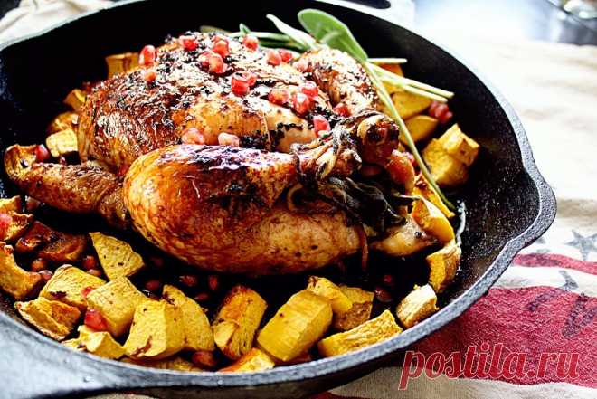 Курица «40 зубчиков чеснока»: быстро, просто и обалденно вкусно! Классика прованской кухни.