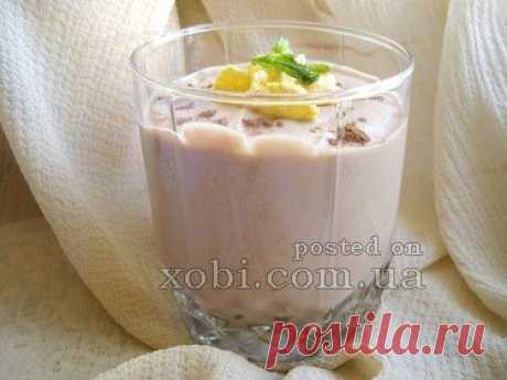 творожный коктейль