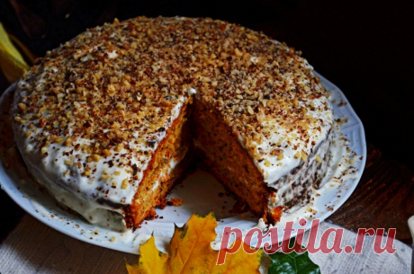 Морковный пирог - Простые рецепты Овкусе.ру