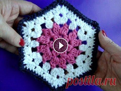 Вязание крючком Урок 245 Шестигранный мотив Crochet hexagon motif

белый кардиган ажурный спицами для женщин