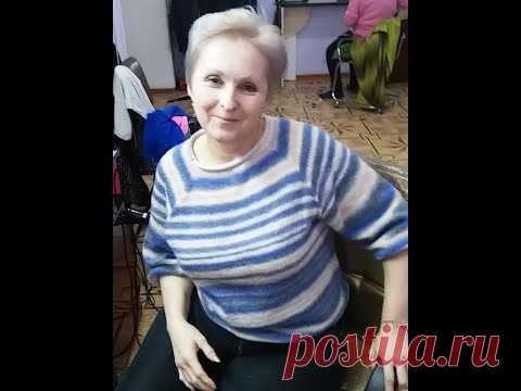 Как я связала Свитер свободного силуэта БЕЗ всяких расчетов
