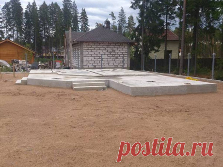 Фундамент для дома из газоблоков: правила выбора